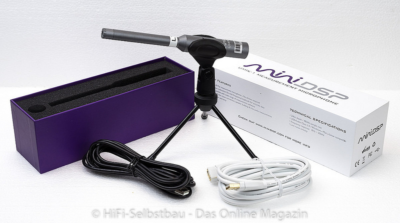 sofort lieferbar MiniDSP UMIK-1 20kHz Omnidirektionale USB Messmikrofon 